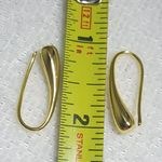 18k Gold Plated Teardrop Earrings Photo 2