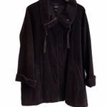 Eileen Fisher Brown Corduroy Jacket Coat Medium Photo 0