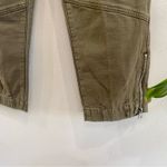 frame denim Frame Cotton Tapered Cargo Style Causal Ankle High Rise Pants Size 27 Photo 3