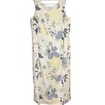 August Max Cream Sheath Linen Maxi Dress Resort Wear White Size XS Photo 1