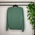 Athleta  Seasoft Willow V-Neck Sweatshirt UPF 50+ Vineyard Green Modal S Small Photo 2