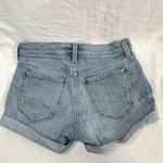 Old Navy  Boyfriend Mid Rise Denim Jean Shorts Size 0 Medium Wash Photo 1