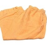 J.Jill Orange wide leg cropped love linen pants Photo 0