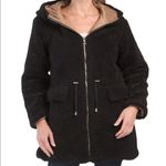 Kate Spade NWT Black Reversible Faux Fur Quilted Jacket Photo 0