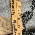 Vintage Style Kemp Deer Sweater Top Gray Black Ladies Print V Neck Fashion 110 Size 00 Photo 2