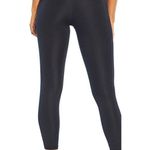 Bally Total Fitness Bally Fitness Navy High Rise Performance Ankle Legging size Large Activewear Photo 3