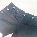 Club Monaco  4 S navy button detail sailor shorts Photo 1