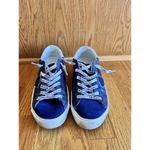 Philippe Model Paris Prsx Low Sneakers Blue Metallic Women's Size 38‎ Casual Photo 1