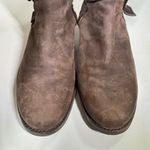Cole Haan  Brown Nubuck Leather Riding Boots Nike Air Soles Women's Size 7.5 B Photo 5