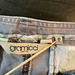 Gramicci Hiking Pants Women's 10 Gray Roll Up Ankle Outdoorsy Vtg Gorpcore Retro Photo 2