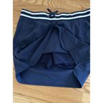 Athleta  Skirt Skort Size 14 Sonara Navy Stripe Style 489466 Poly Spandex Photo 1