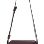 ALLSAINTS  Lucille Crossbody Bag NWT Oxblood Red Leather Photo 0