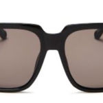 Quay Australia Quay On The Prowl Square Black Sunglasses 55mm Photo 0