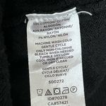 Loft  Black Cotton Tunic Sweater M Goth Grunge Moto Biker Coastal Preppy Photo 7