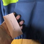 Flex Time Women's 1/2 Zip Color Block Pullover Jacket, Large NWT Blue Photo 3