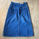 Levi's Blue Denim Skirt Photo 3