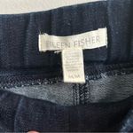 Eileen Fisher Organic Cotton Pull On Denim Jegging Dark Jeans Q29 Photo 2