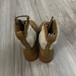 VOILE BLANCHE Cleofe Shearling Lined Leather Booties in brown sz 38 NEW Photo 3