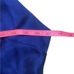 Endless Rose  Shimmery Blue Backless Mini Dress Large Photo 6