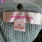 Xhilaration Blue Studded Ribbed Tank Top Y2K Grunge Edgy 2000s Clubwear Emo Punk‎ Medium Photo 3