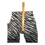 Aerie Gray Zebra Print High Rise Leggings, Medium Photo 7
