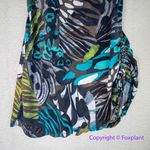 Magicsuit women's one piece swimsuit ruched‎ side, women size 16 Blue Photo 2