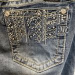 Miss Me  Womens 29 Jeans Signature Boot‎ Cut Denim Studded Embroidery Rhinestone Photo 10