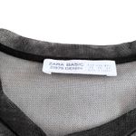 ZARA  Black Sheer Pearl Tulle Dress XS – Party, Edgy, Chic Photo 5