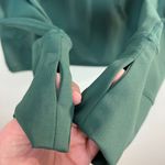 Zyia  Active Athletic Jacket‎ XXL Green 1/2 Zip Pocket Long Sleeve Top Photo 6