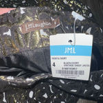 J. McLaughlin NWTs Retro daisy jacquard skirt Photo 3