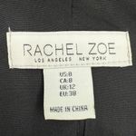 Rachel Zoe Rachel Zoe 2-Button Gingham Blazer Black White Size 8 Career Classic Preppy Photo 2