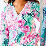 Lilly Pulitzer  Elsa Blouse Via Flora Print‎ Photo 0