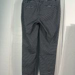 Ann Taylor  LOFT Marisa Women Blue Stripe Ankle Pant Size 4 EUC Photo 3