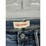 Driftwood BOHO Free people Classic Fit Floral Embroidery Jackie Jeans Size 25•28 Photo 2