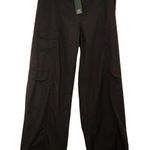 Wild Fable  Black Straight Leg Elastic Waist Casual Mid Rise Cargo Pants Small Photo 0