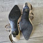 Life Stride  Kalea Womens Dress Pump Pointed Toe Taupe Heel Elastic Straps Size 8 Photo 7