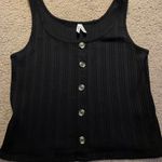 Mudd Button Down Crop Tank Photo 0