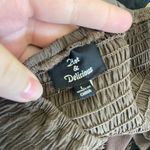 Hot & Delicious Brown Strapless Dress Photo 2