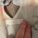 Lush Clothing Lush Stripped Floral Mini Dress Photo 1