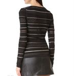 Bailey 44‎ Niki Bandage Knit Black Long Sleeve Sweater Size XS Photo 1