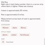 Rue 21 Gray Jeans Skinny Photo 7