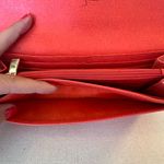 Furla Babylon XL Continental Wallet Pink Salmon Saffiano Leather Photo 10