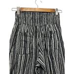 Billabong  Pants Women's M/M Medium Striped Smocked‎ Waist Wide Leg Lounge Casual Photo 2
