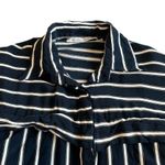 Faithfull the Brand Black White Striped Romper Shorts One Piece Size XS Women's Photo 1