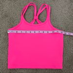 IVL Collective Crop Tank Top Sports Bra Hot Pink 2 Photo 5