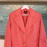 Gallery Peach  Trench Coat SZ Small Photo 3