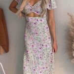 ZARA Floral Print Dress Photo 0