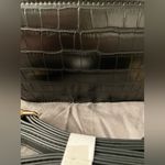 AOTA | Croc Embossed Top Handle Bucket Bag W/ Crossbody | NWT Photo 13