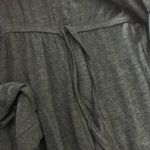 Zyia womens medium gray lounge jumpsuit long sleeve tie waist relaxed cute athle Photo 6