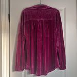 JODIFL  Velvet button Down Top - Medium Photo 4